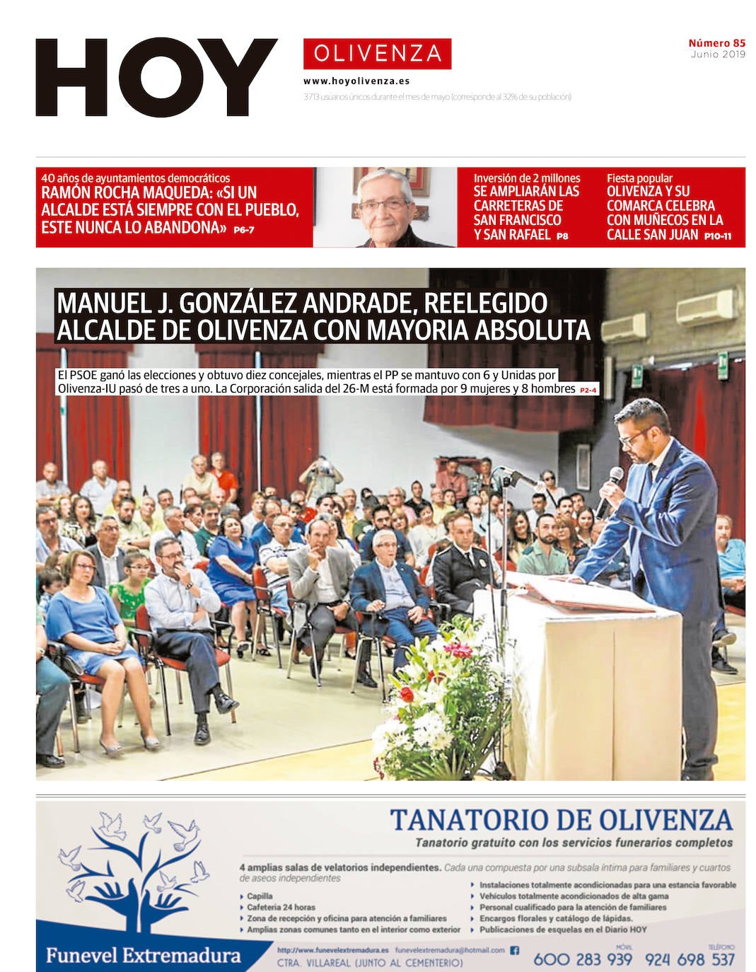 Fotos: Olivenza, portada a portada