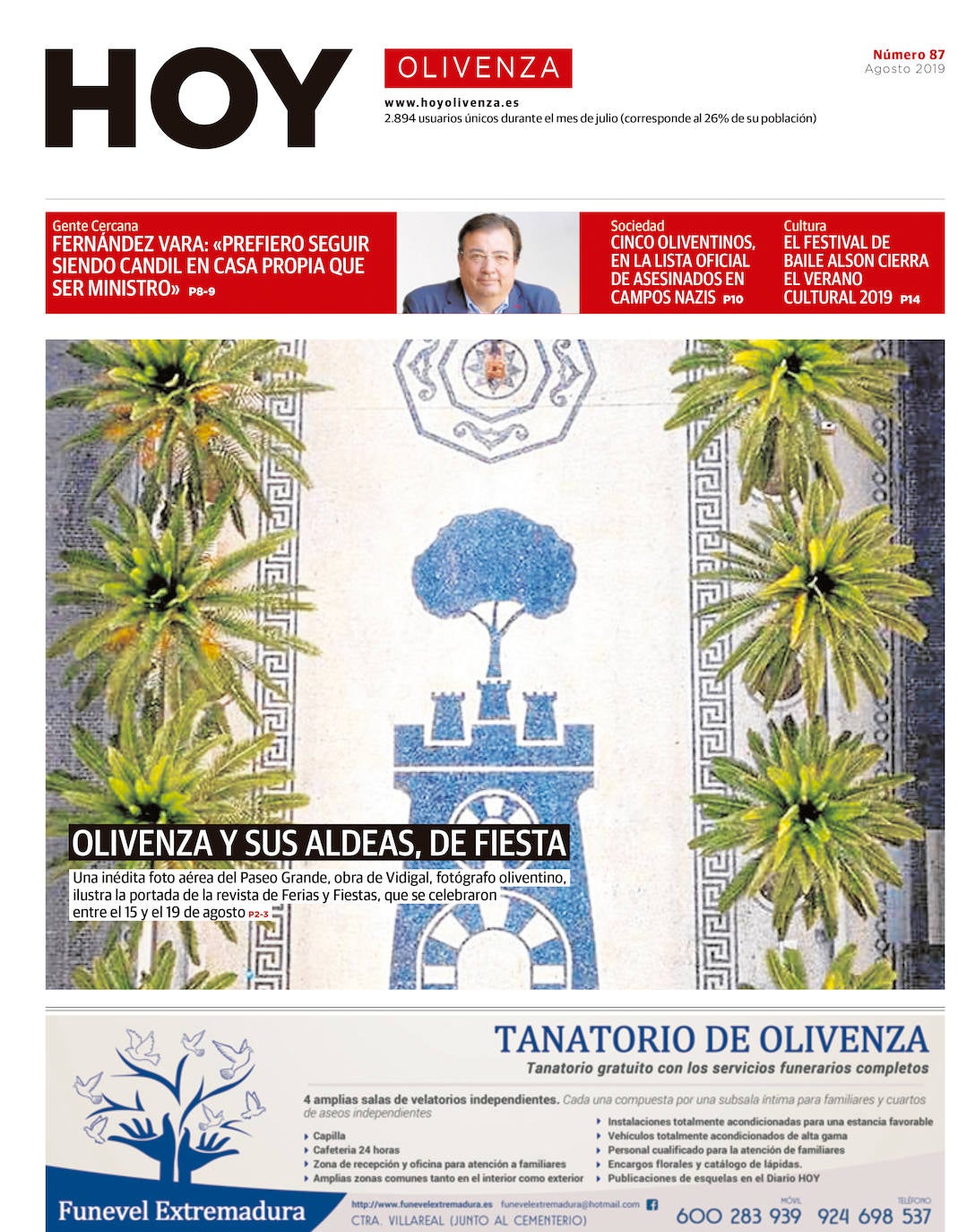 Fotos: Olivenza, portada a portada