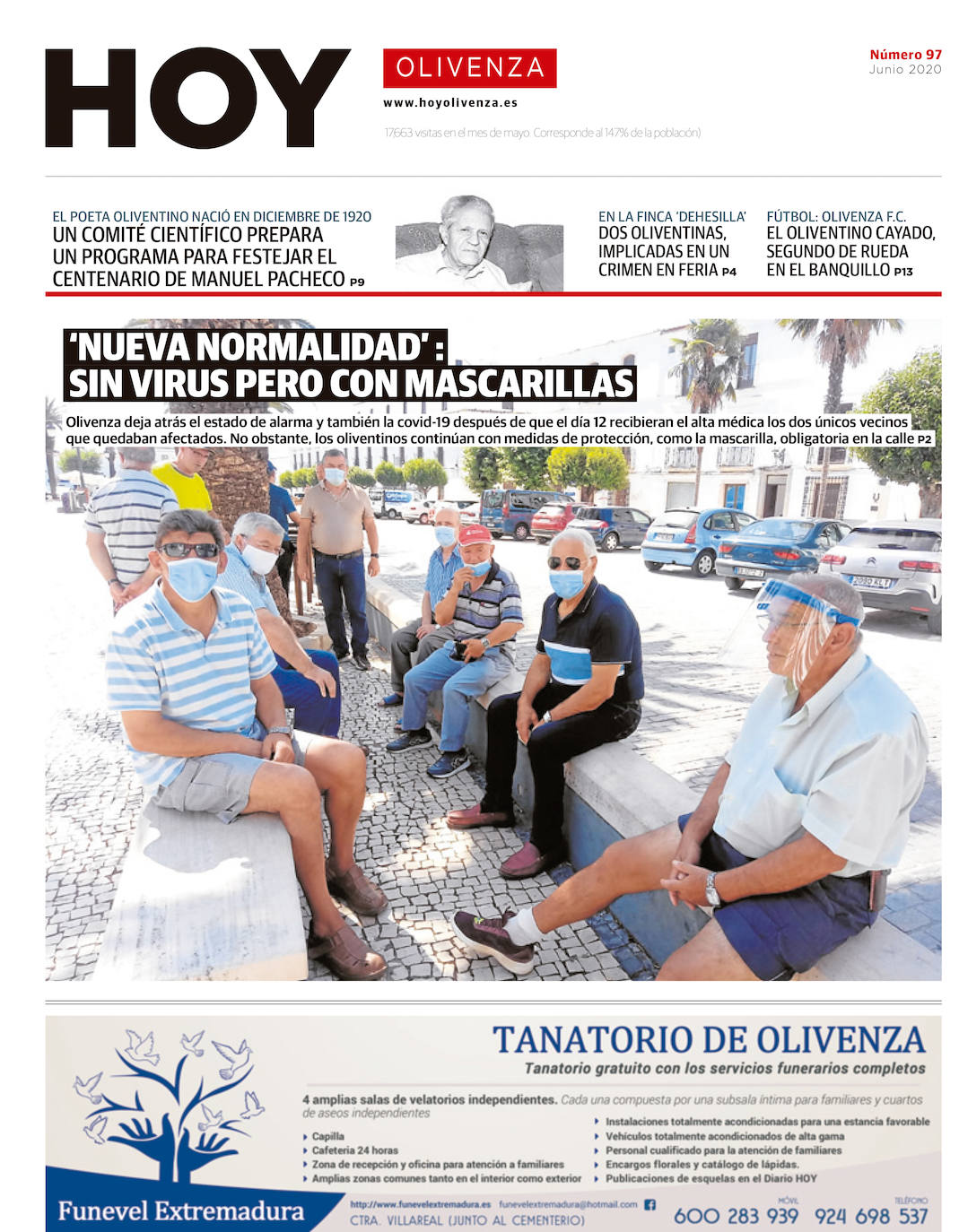 Fotos: Olivenza, portada a portada
