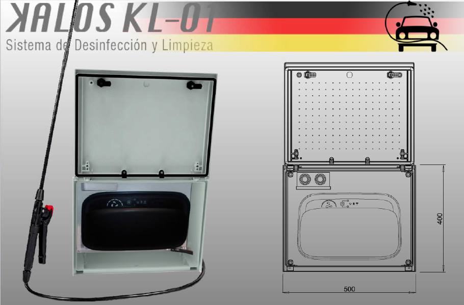 Modelo de utilidad, fabricado en Alemania. 