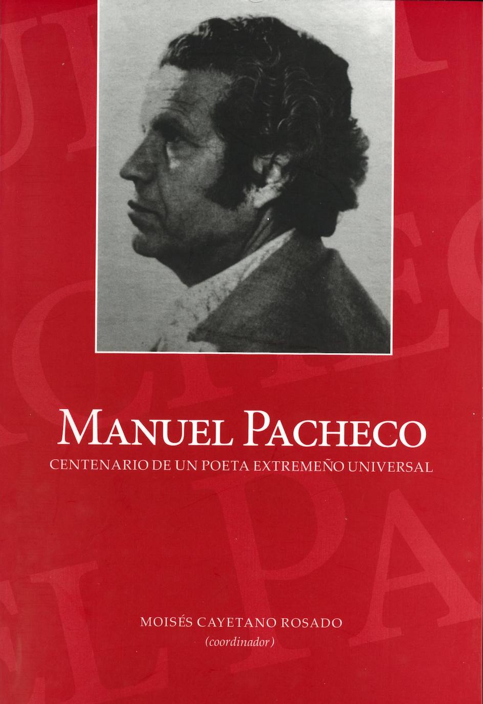 Portada del libro, coordinado por Moisés Cayetano. 