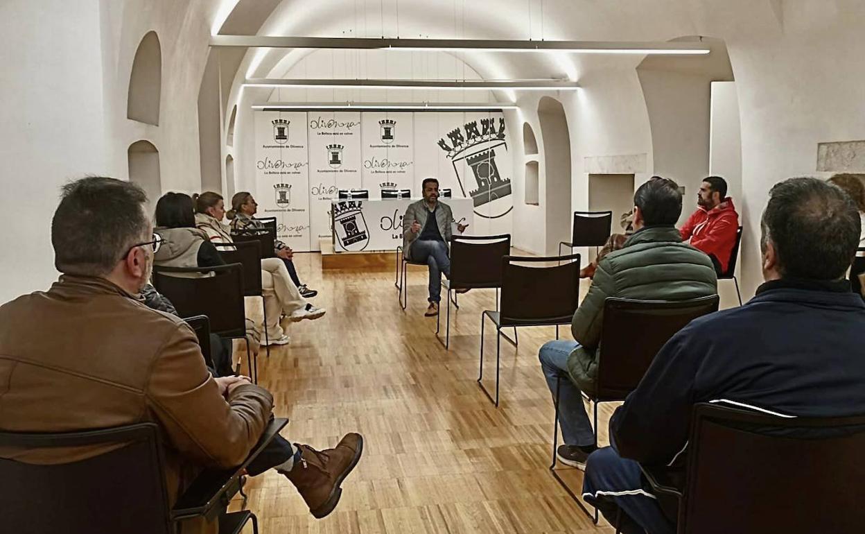 Momento de la reunión mantenida.