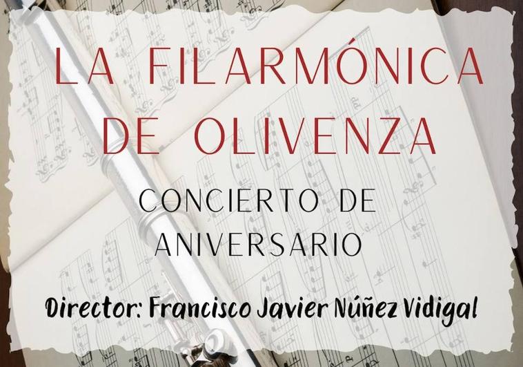 La Filarmónica de Olivenza celebra su 172º aniversario con un concierto en la Iglesia Santa María del Castillo