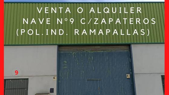 Extremadura Avante vende o alquila una nave del Polígono Industrial 'Ramapallas'