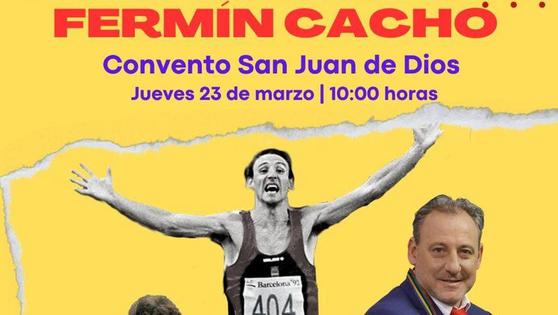El deportista de élite Fermín Cacho visitará a los alumnos oliventinos