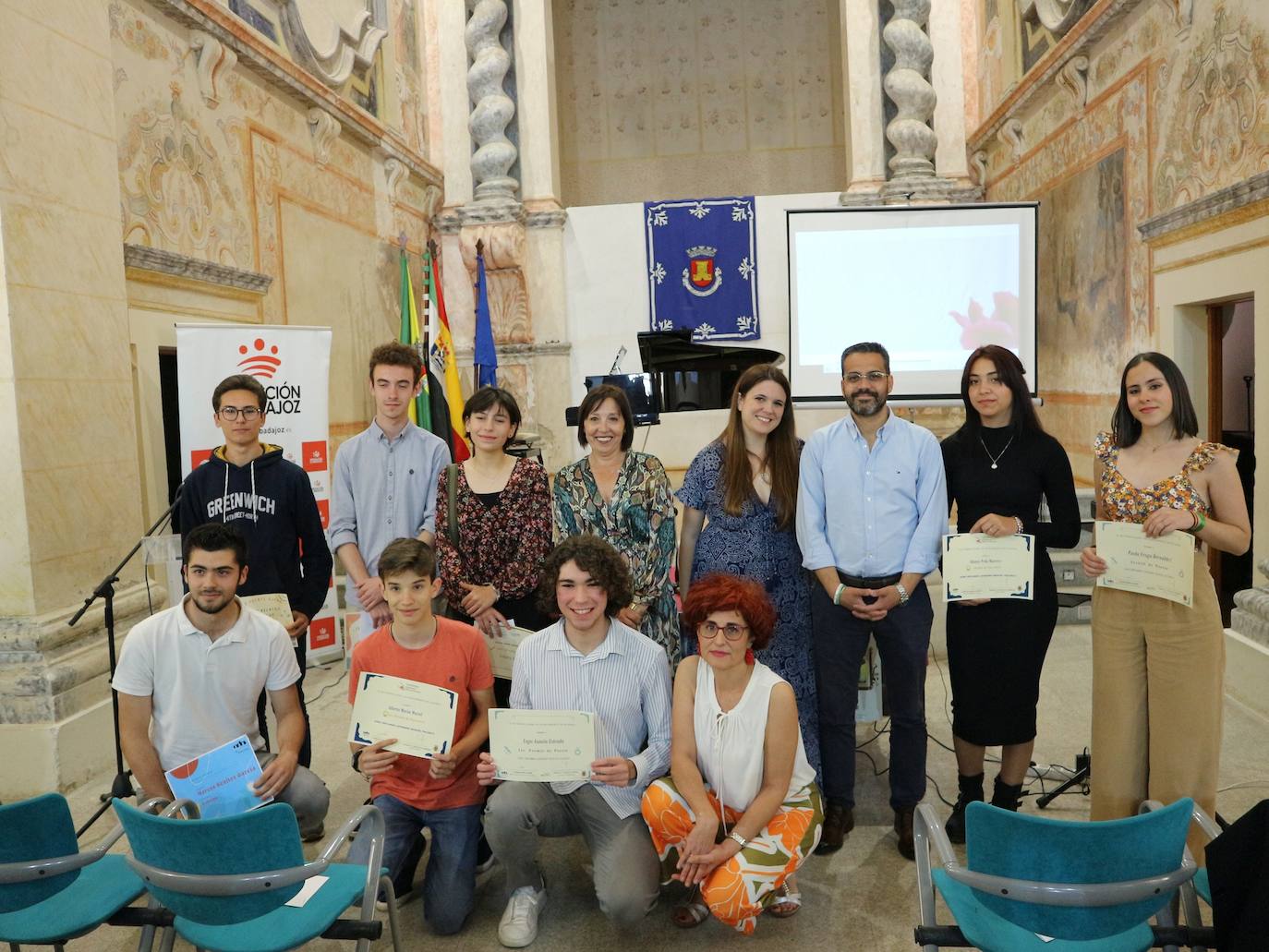 Premiados en el XXIII Certamen Literario. CEDIDA