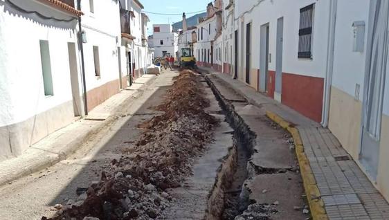 Finalizan las obras de renovación de redes de agua de la calle Obispo Amadeo de San Jorge de Alor
