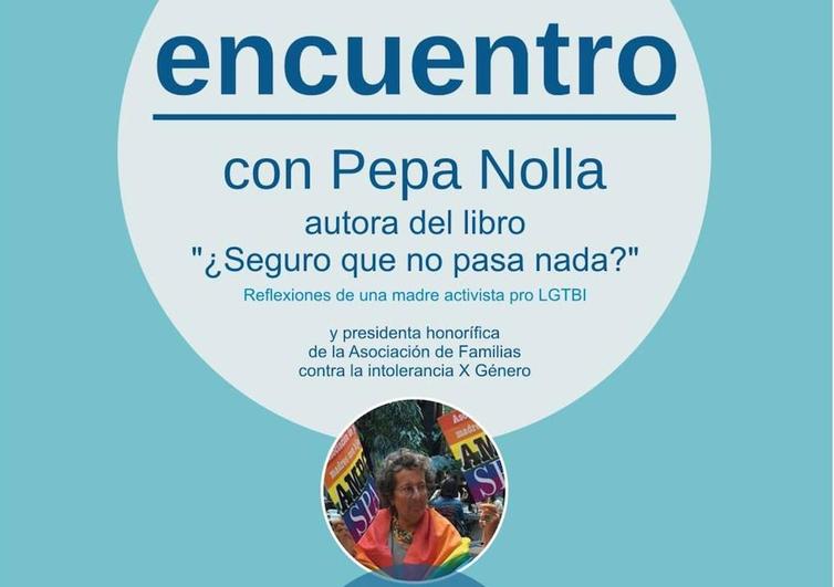 Con motivo del &#039;Día de las Familias&#039; se realizará un encuentro con la autora Pepa Nolla