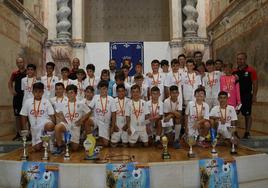 Los ganadores del Mundialito de Fútbol Base recibieron un reconocimiento en el Convento