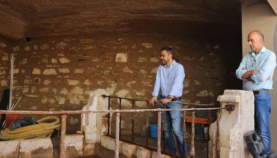 El secretario de Desarrollo Rural, en funciones, visitó las obras de la Fuente de la Cuerna en su recta final