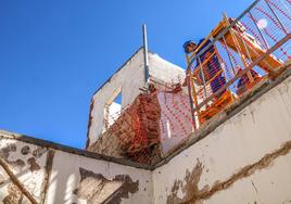 Vivienda en rehabilitación.