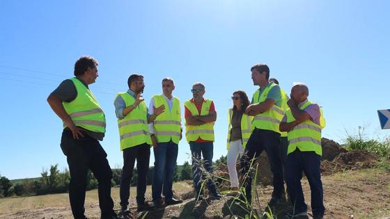 Las obras de mejora de las carreteras de San Francisco y San Rafael han sido supervisadas por Diputación