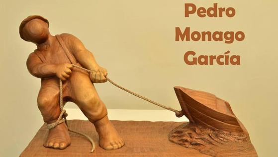 La madera cobra vida, a través de las esculturas de Pedro Monago, en el Meegs