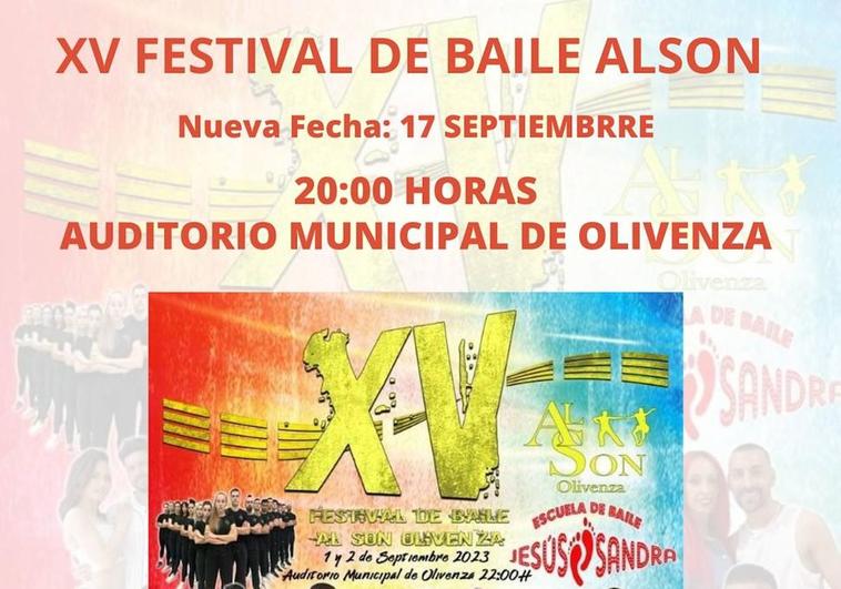 El XV Festival Alsón se celebrará este domingo tras ser aplazado por la lluvia