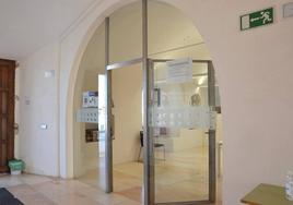 Oficinas de la Universidad Popular de Olivenza.