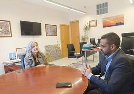 Momento de la reunión mantenida.