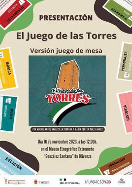 'El Juego de las Torres' se va a presentar en formato de mesa