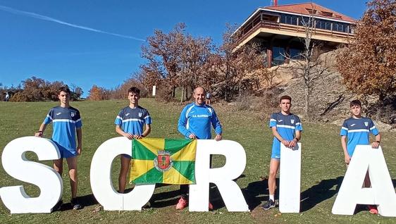 Andrés González Pacheco primero del campeonato de España de Cross por clubes de Soria