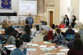 Momento de la jornada de Fomenta-Ex.