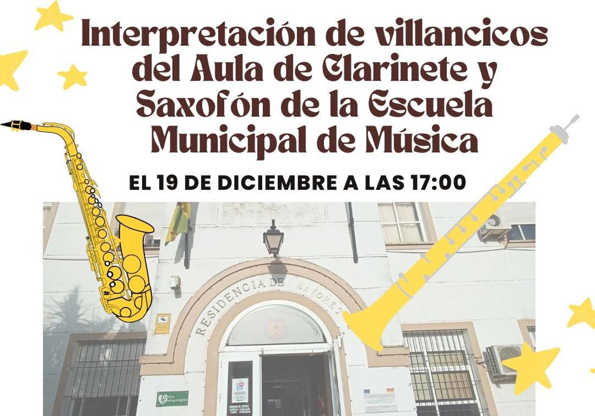 Alumnos de la Escuela de Música ofrecerán un concierto en la residencia de Guadalupe