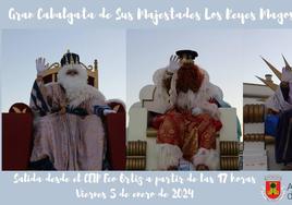 Un total de diez carrozas compondrán la Cabalgata de Reyes Magos