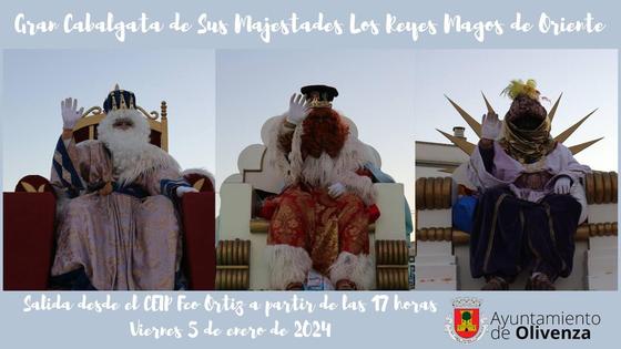 Un total de diez carrozas compondrán la Cabalgata de Reyes Magos