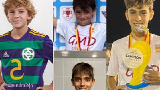 Cuatro jugadores oliventinos convocados a los entrenamientos de la Selección Extremeña de Fútbol