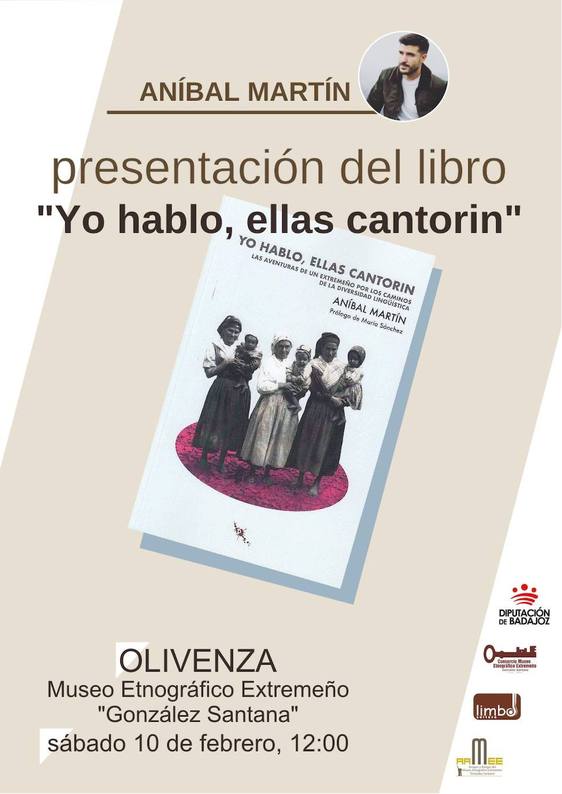 Aníbal Martín presenta el libro 'Yo hablo, ellas cantorin' en el Meegs