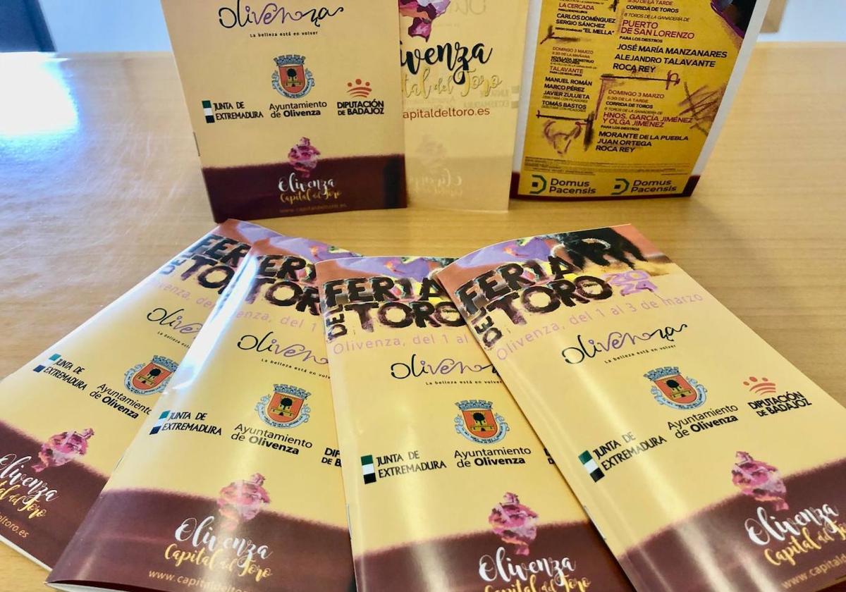 El Ayuntamiento edita una revista con el programa de la 33º Feria del Toro