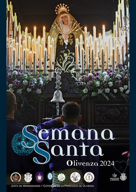 La Virgen de los Dolores ilustra el cartel oficial de la Semana Santa de Olivenza