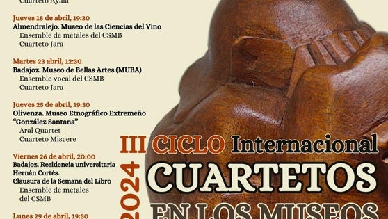 Los cuartetos Aral y Miscere darán un concierto en el Museo Etnográfico