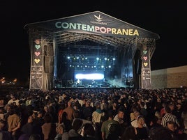 Imagen de archivo de unos de los conciertos del festival en Olivenza.