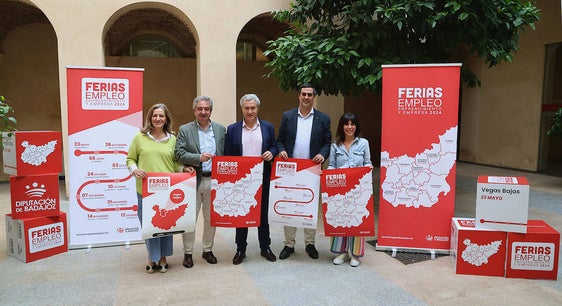 La Diputación de Badajoz traerá a Olivenza la Feria del Empleo, el Emprendimiento y la Empresa