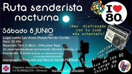 'La Burriquita' organiza una ruta nocturna con fiesta de los 80