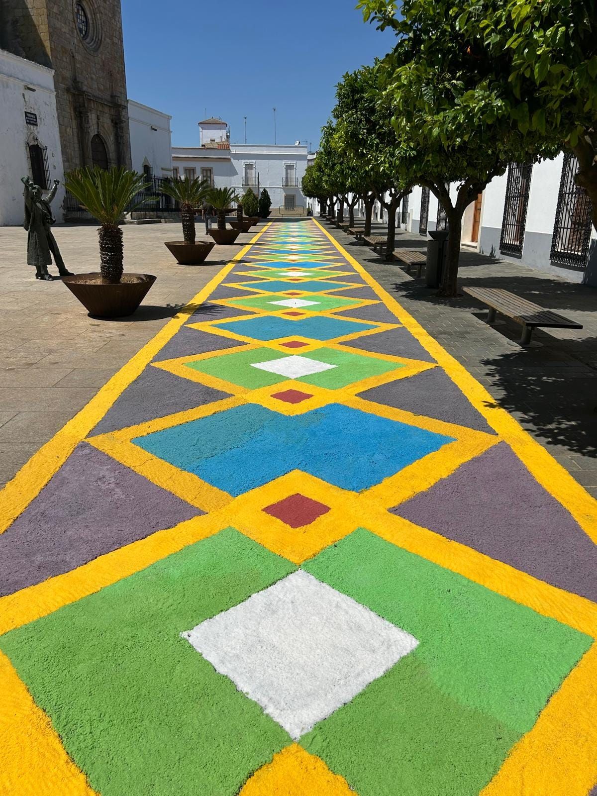 76 niños y niñas de Primera Comunión procesionaron en el Corpus Christi