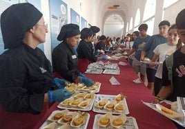 La celebración de esta efeméride se realizó en el Convento San Juan de Dios.