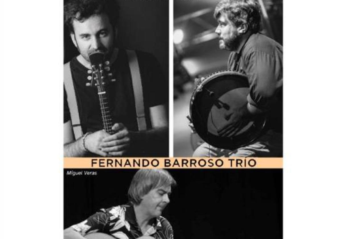 El Trio Fernando Barroso ofrece un concierto en el Patio de Armas del Meegs