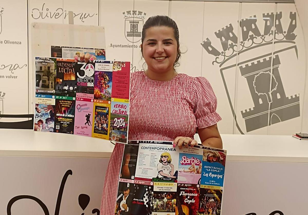 La concejala Alba Bonito, presentó la programación veraniega.