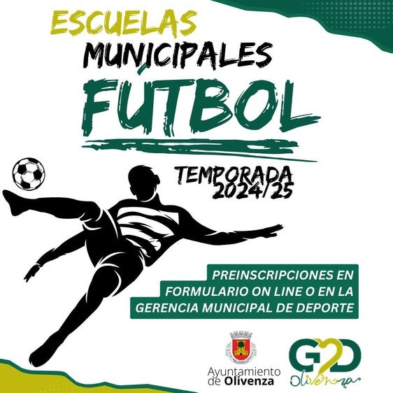 Último día para preinscribirse en las Escuelas Municipales de Fútbol