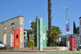 Electrolinera de Olivenza.