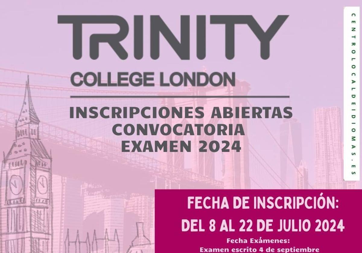 El Centro Local de Idiomas abre la inscripción de examen en el Trinity College London