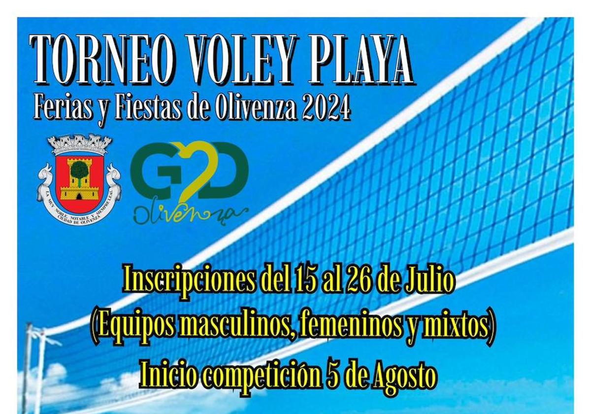 La Feria de Olivenza tendrá un torneo de Voley Playa
