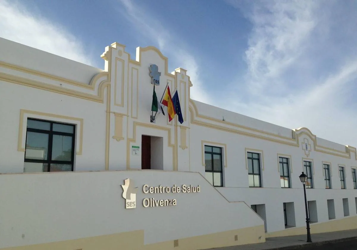 Centro de Salud de Olivenza, imagen de archivo.