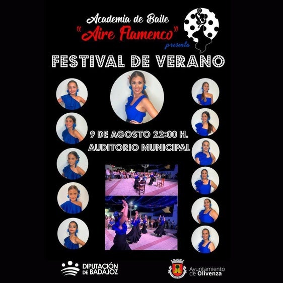 15 alumnas actuarán en el Festival de baile de la academia 'Aire Flamenco'