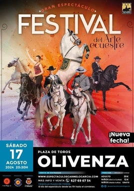 La plaza de Toros acogerá el 'Festival del Arte Ecuestre'