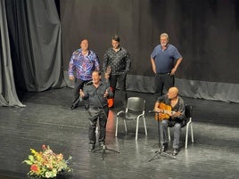 Los protagonistas del Festival de flamenco.