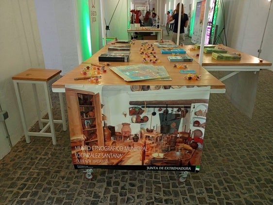 Olivenza se promociona en la Feria de Turismo del Hospital Centro Vivo de Badajoz