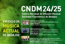 La XVI edición del Ciclo de Música Actual llegará a Olivenza con un concierto y diversos actos