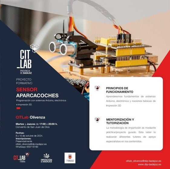 Nueva formación del Cit-Lab sobre sensores de aparcacoches