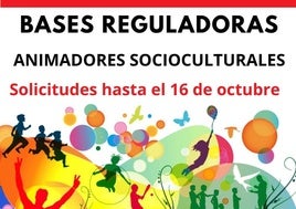 El Ayuntamiento creará una lista de empleo para Animadores Socioculturales
